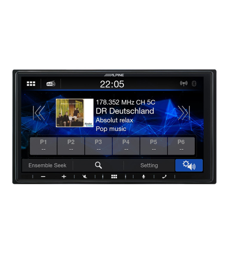 STACJA MULTIMEDIA ALPINE iLX-W690D 7' 2-DIN APPLE CarPlay ANDROID A...