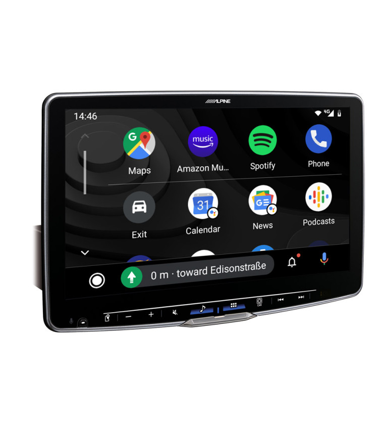 STACJA MULTIMEDIA ALPINE iLX-F115D 11' 1-DIN APPLE CarPlay ANDROID ...