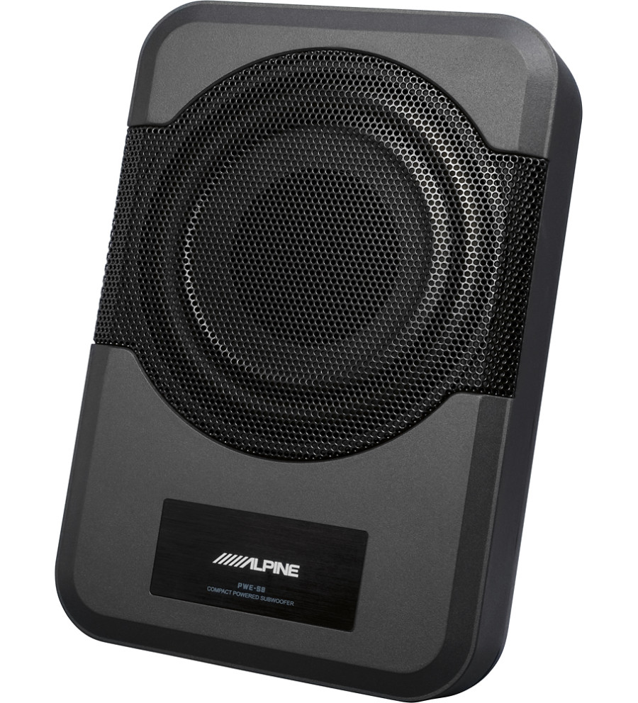 SUBWOOFER SAM.ALPINE PWE-S8 20CM/8" AKTYWNY /"POD FOTEL"/ | Sklep I...