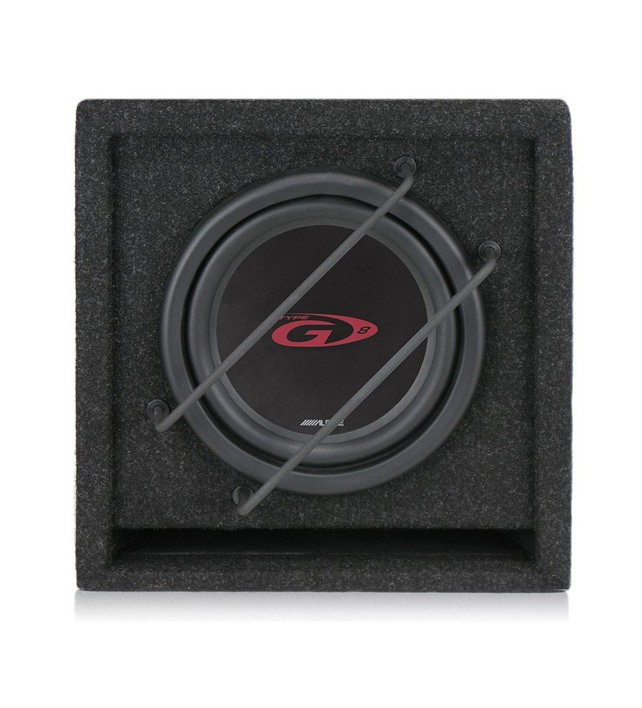 SUBWOOFER SAM.ALPINE SBG-844BR 20CM/8" W SKRZYNI BASS REFLEX | Skle...