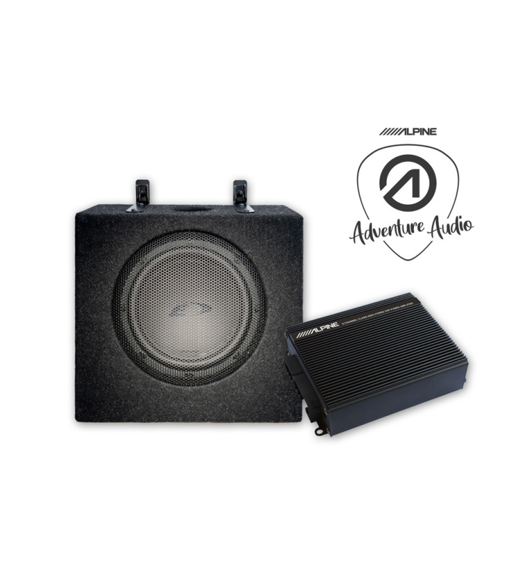 SUBWOOFER SAM WZMACNIACZ Z DSP ALPINE SPC-D84AT6 20CM/8" DO VW T6/T...