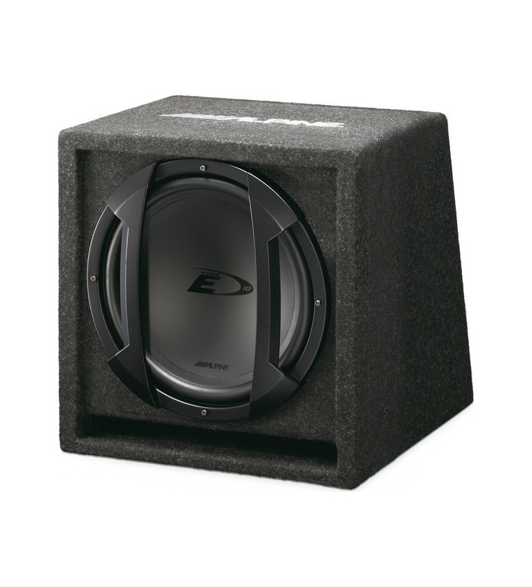 SUBWOOFER SAM.ALPINE SBE-1044BR 25CM/10" W SKRZYNI BASS REFLEX | Sk...