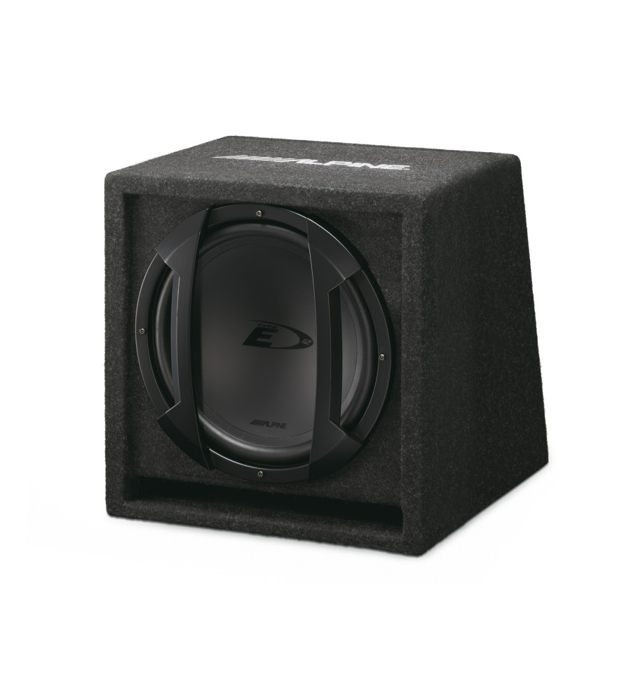 SUBWOOFER SAM.ALPINE SBE-1244BR W SKRZYNI BASS REFLEX | Sklep IronR...