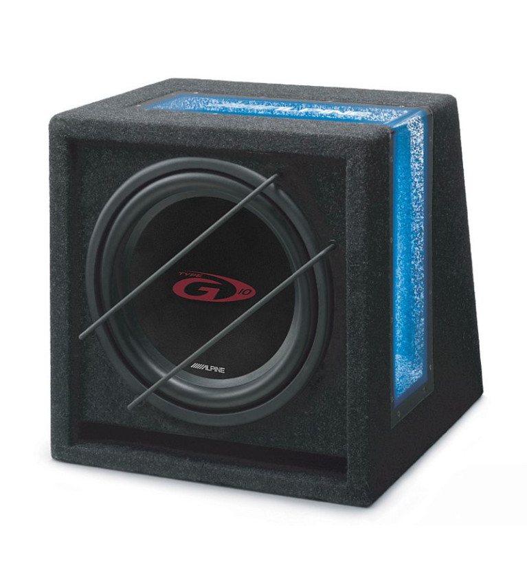 SUBWOOFER SAM.ALPINE SBG-1044BR 25CM/10" W SKRZYNI BASS REFLEX | Sk...
