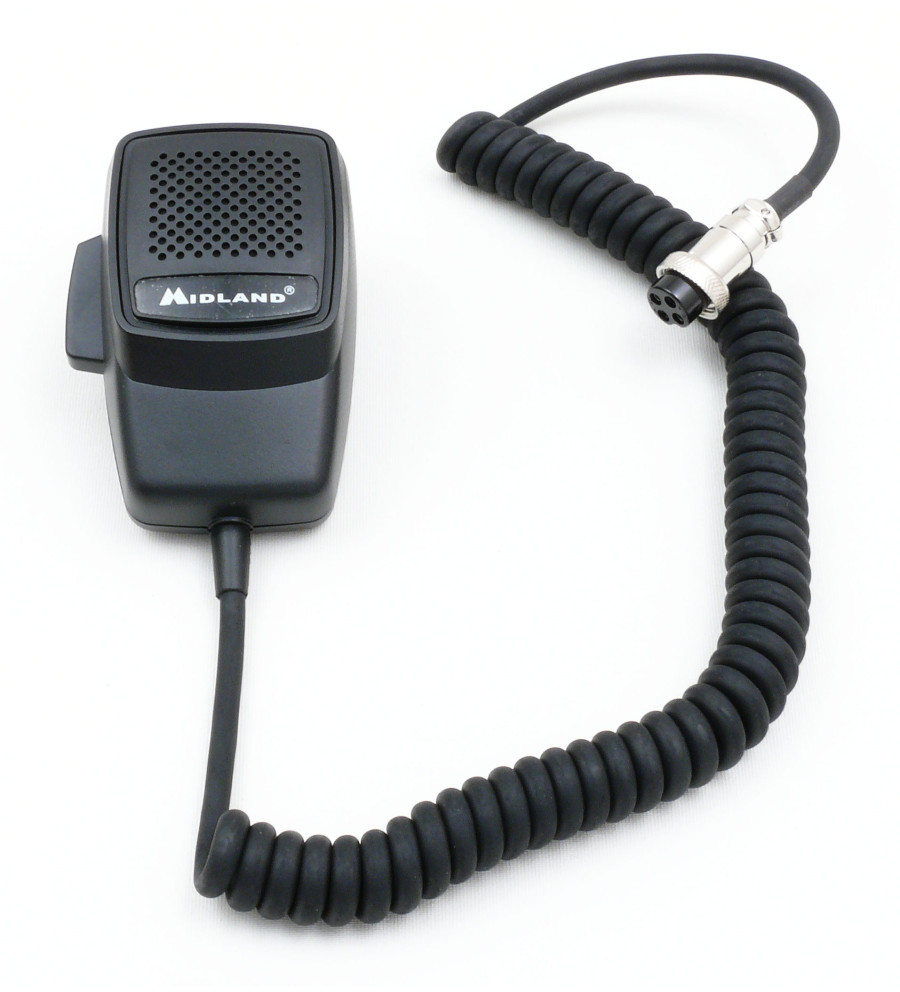 MIKROFON CB MIDLAND ALAN-102/109/MIDLAND200-203 "ALAN" RS1504 4 pin...