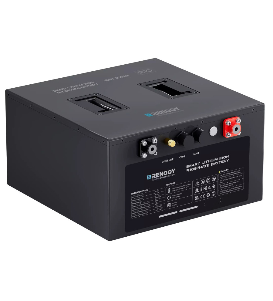 Akumulator LiFePO4 500Ah 12V Pro Smart | Sklep IronRat Outdoor