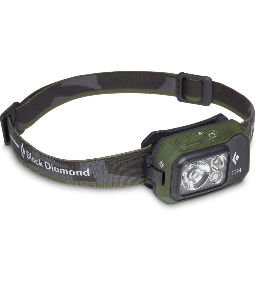 Black Diamond Storm 450 headlamp, LED light (olive green)