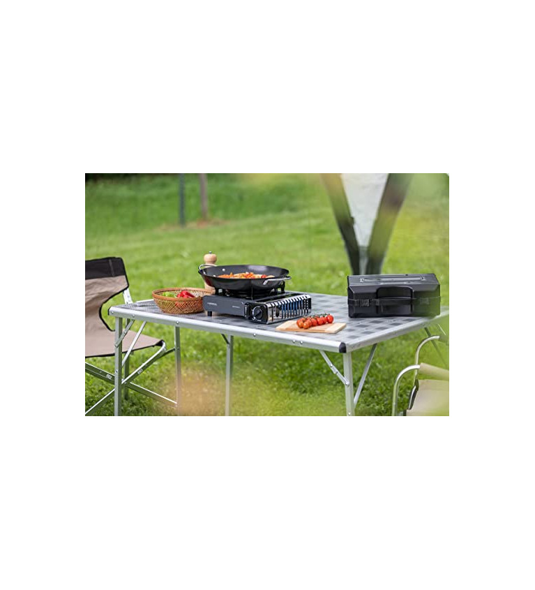 Campingaz Gas cooker Camp Bistro 3 (silver/grey, one-flame cooker)
