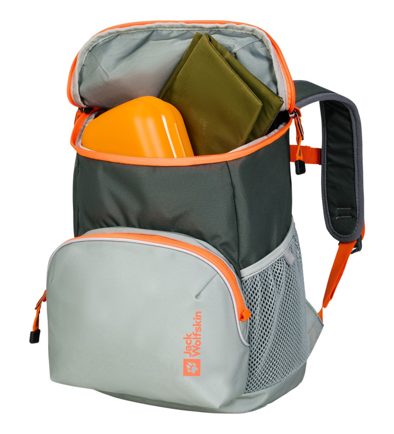 Jack Wolfskin EXPERIENCE PACK, backpack green/orange, 11 liters