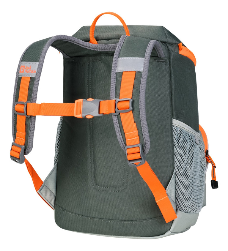 Jack Wolfskin EXPERIENCE PACK, backpack green/orange, 11 liters