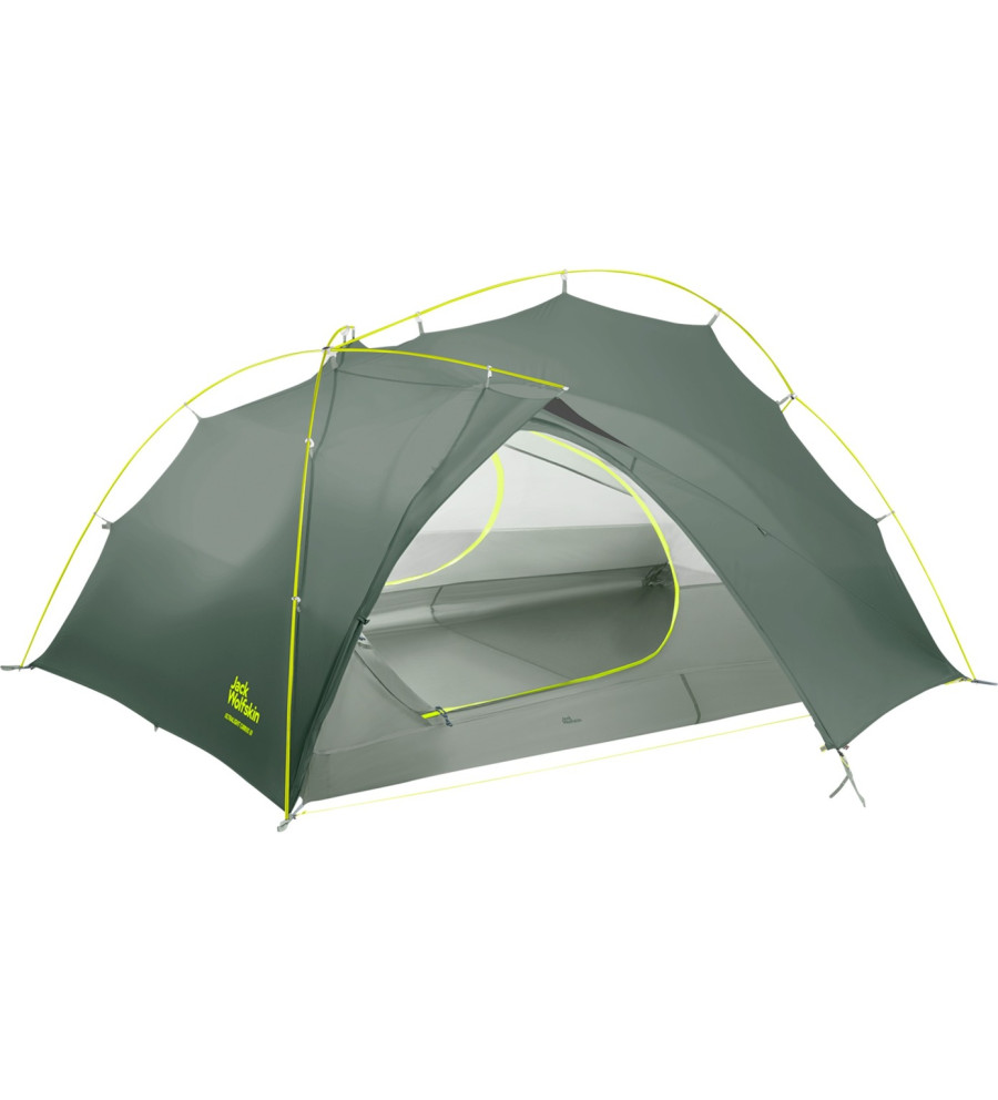 Jack Wolfskin dome tent STRATOS LITE III green, 2024 model