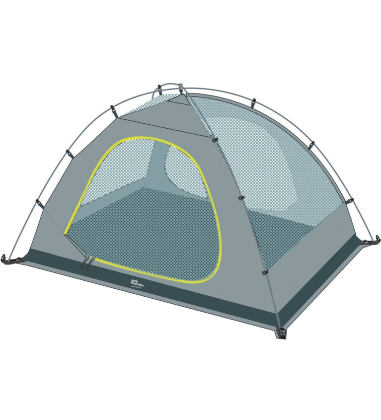 Jack Wolfskin Real Dome Lite II dome tent, silver
