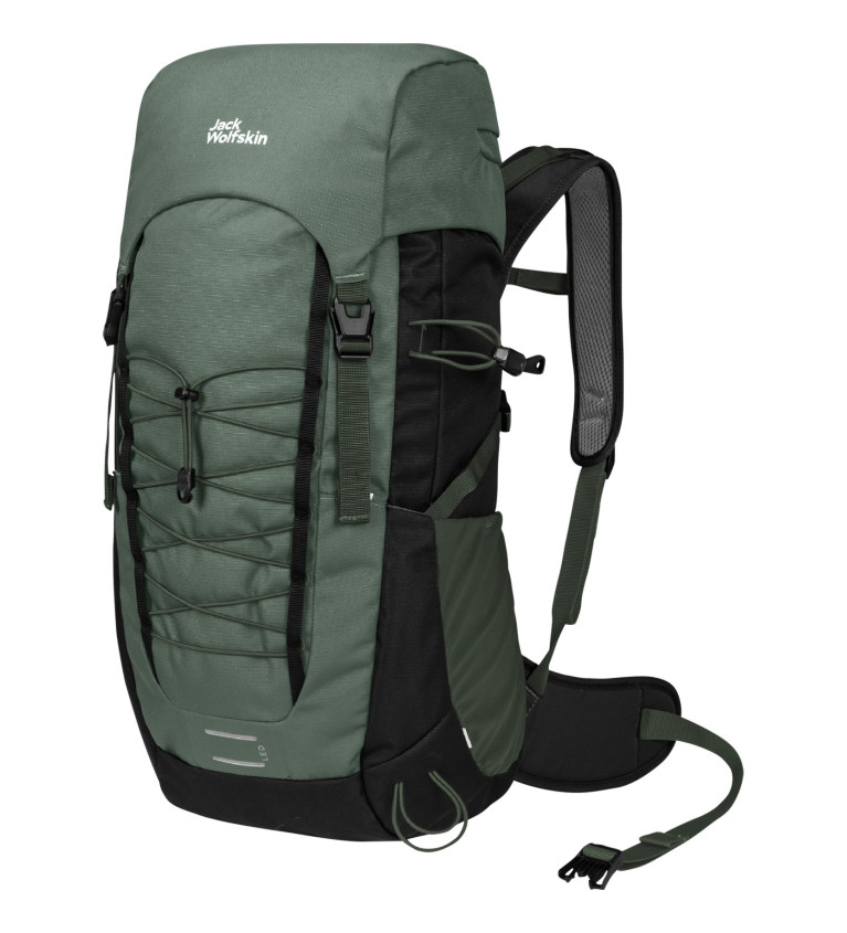 Jack Wolfskin KIDS PEAK HIKER backpack, dark green, 28 liters