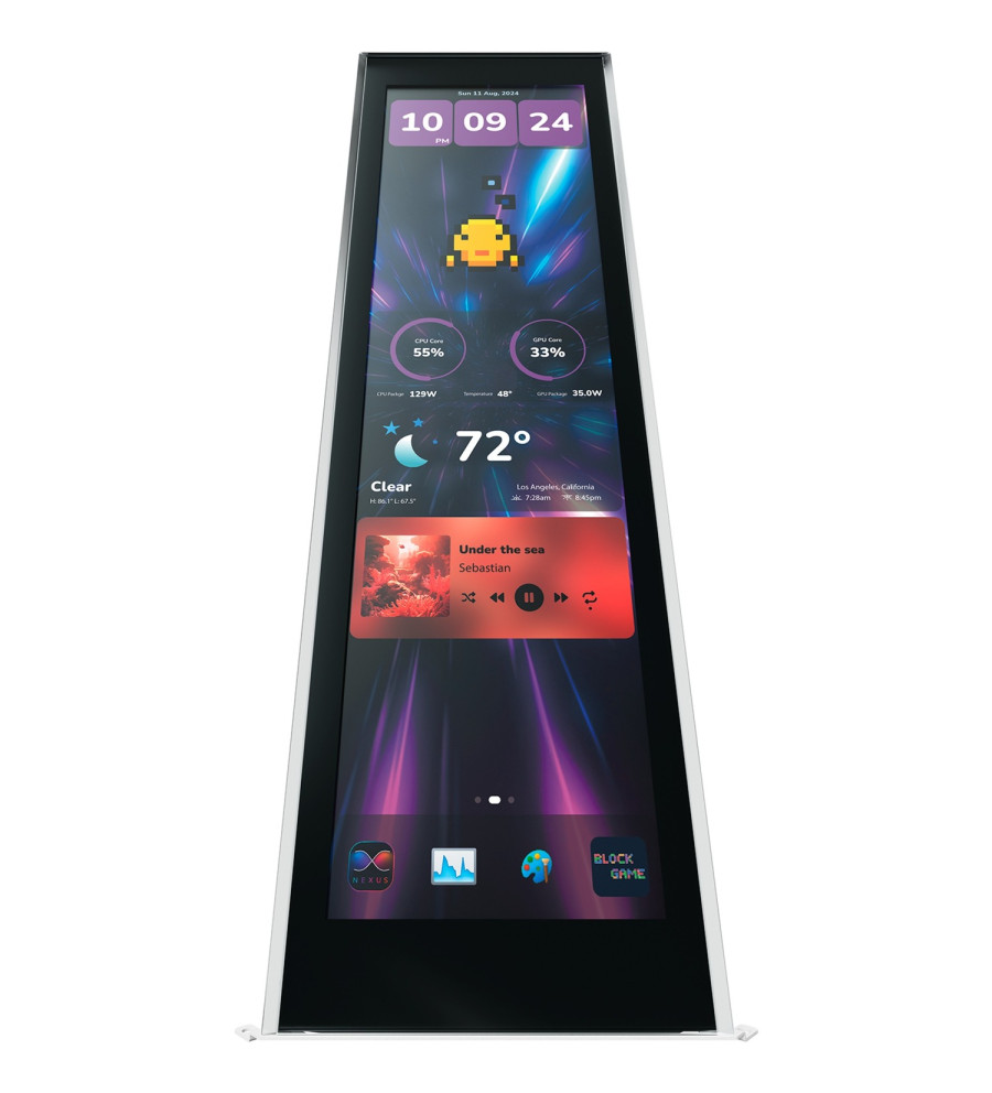 HYTE Y70 Touch Display Upgrade (black, 14.5-inch touchscreen)