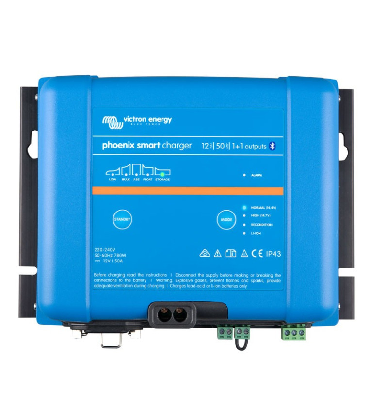 Phoenix Smart IP43 Charger 12/50 (1+1) 120/240V