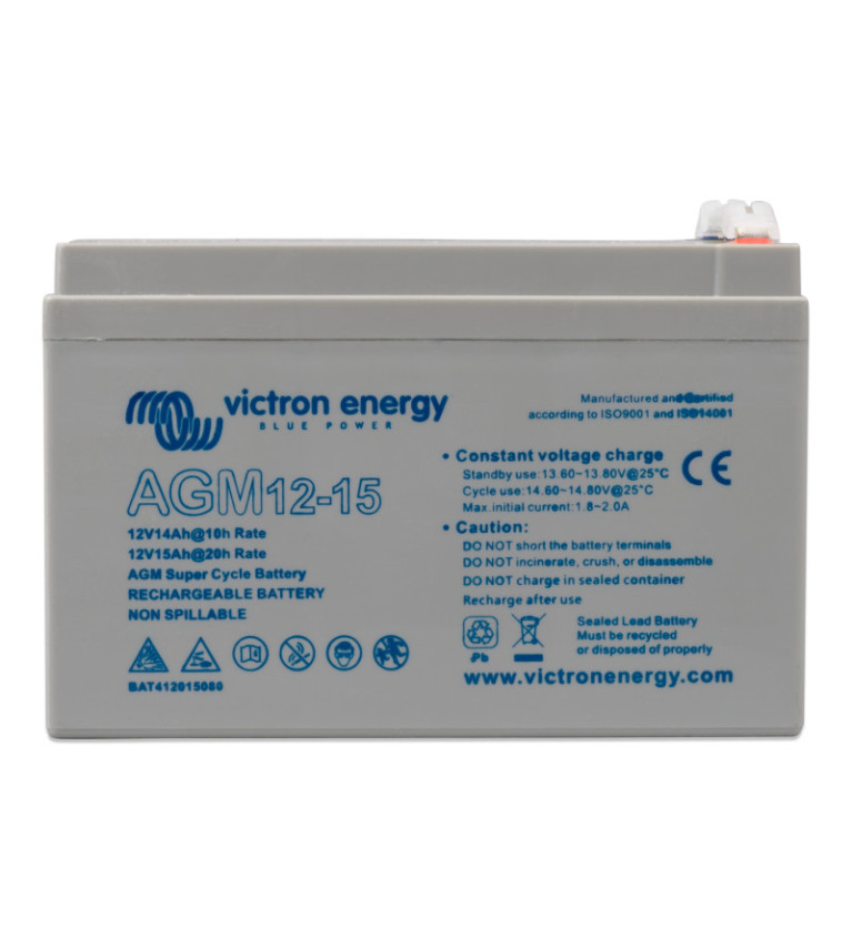 12V/15Ah AGM Super Cycle Batt. (M5)