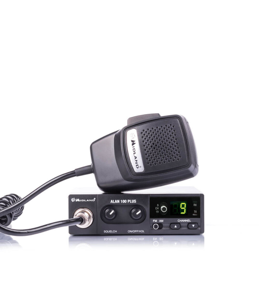 RADIO CB "MIDLAND" ALAN 100 Plus B/PL New AM/FM | Sklep IronRat Out...
