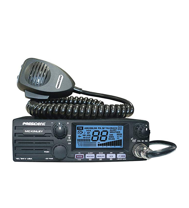 RADIO CB "PRESIDENT" MC Kinley | Sklep IronRat Outdoor